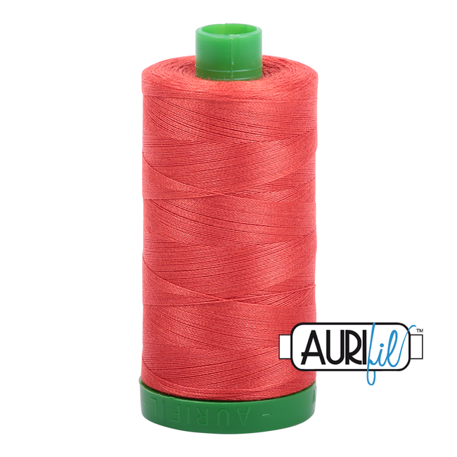 AURIFIL 40 WT Light Red Orange 2277