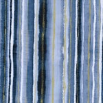 Timeless Treasures Gilded City, Watercolour Stripe, Blue (8160-BLU) $0.20 per cm or $20/m