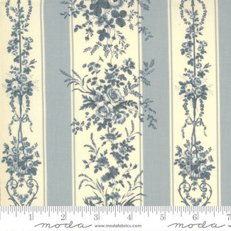 French General Jardins De Fleurs, Trocadero, Ciel Blue 13891-18 $0.11/cm or $11/m Sale