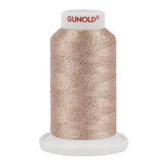 Gunold Poly Sparkle™ (Star™) Mini-King Cone 1,100 YD, 30 Wt, Coral Reed with Tone On Tone Sparkle 50547