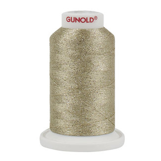 Gunold Poly Sparkle™ (Star™) Mini-King Cone 1,100 YD, 30 Wt, Beige with Tone On Tone Sparkle 50550