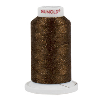 Gunold Poly Sparkle™ (Star™) Mini-King Cone 1,100 YD, 30 Wt, Russet with Copper Sparkle 50589