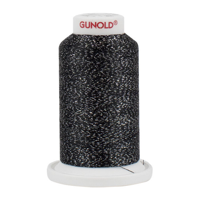 Poly Sparkle™ (Star™) Mini-King Cone 1,100 YD, 30 Wt, Charcoal Gray with Silver Sparkle 50607
