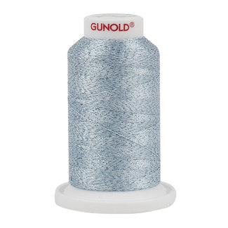 Gunold Poly Sparkle™ (Star™) Mini-King Cone 1,100 YD, 30 Wt, Jade Tint with Tone On Tone Sparkle 50632