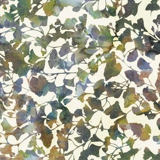 Hoffman Bali Batiks, Leaves, Vineyard 2376-545 $0.20 per cm or $20/m