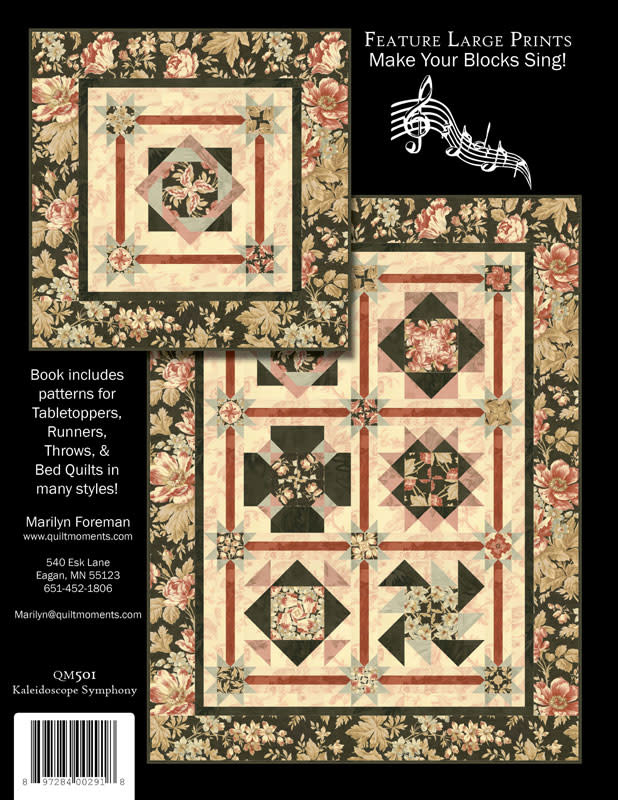 Kaleidoscope Symphony Quilt Pattern Stitch by Stitch