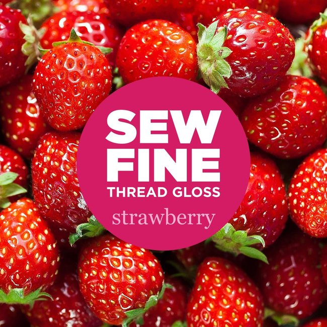 Sew Fine Thread Gloss Strawberry 0.5 oz Stitch by Stitch