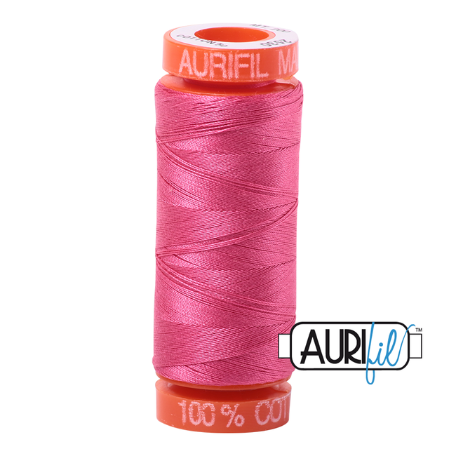 AURIFIL 50 WT Blossom Pink 2530 Small Spool