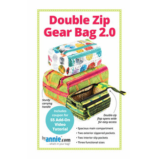 By Annie Double Zip Gear Bag 2.0 Pattern