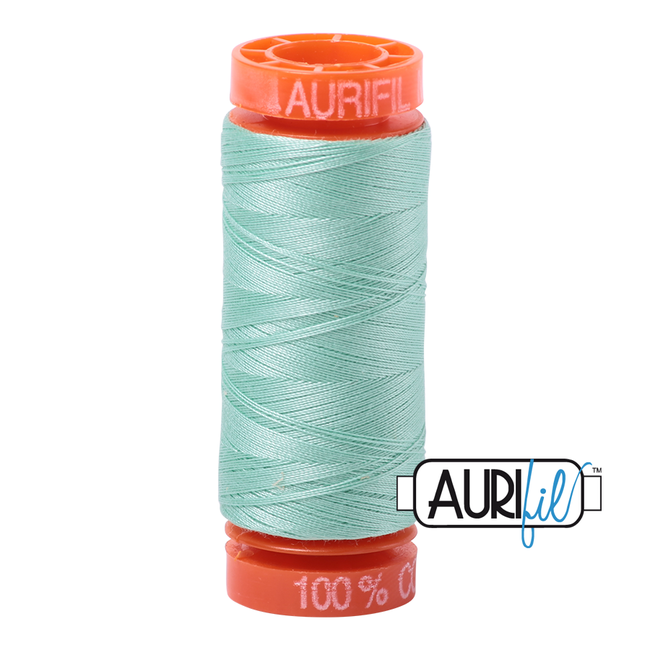 AURIFIL 50 WT Medium Mint 2835 Small Spool