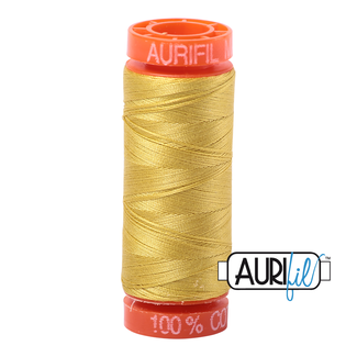 AURIFIL AURIFIL 50 WT Gold Yellow 5015 Small Spool