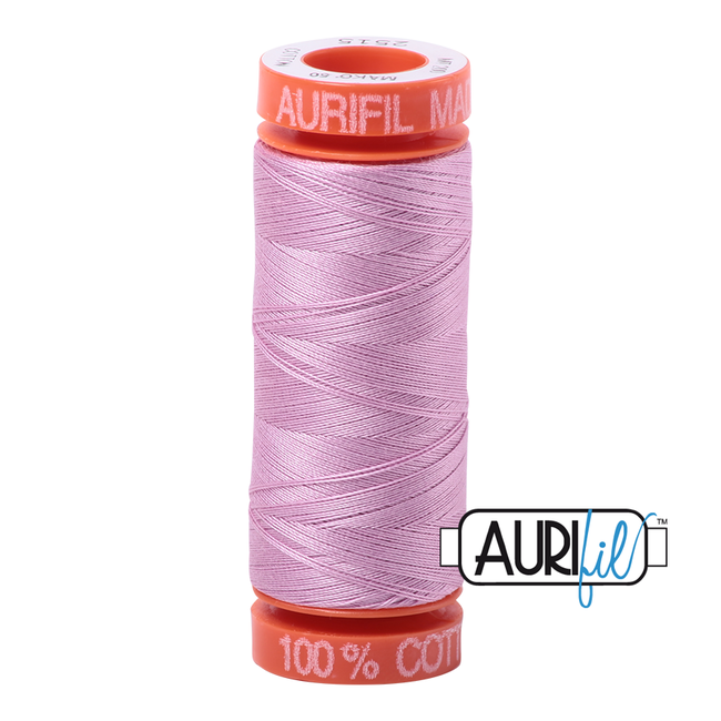 AURIFIL 50 WT Light Orchid 2515 Small Spool