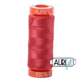 AURIFIL AURIFIL 50 WT Dark Red Orange 2255 Small Spool