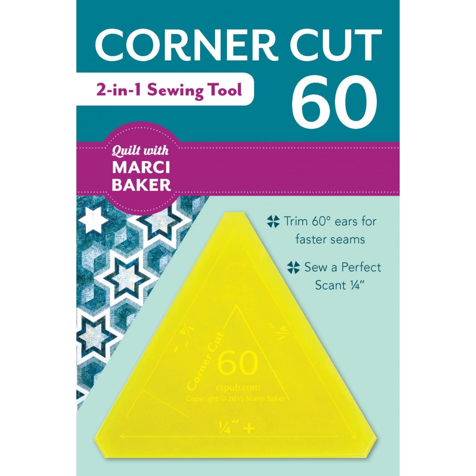 Marci Baker Corner Cut 60 - 2-in-1 Sewing Tool