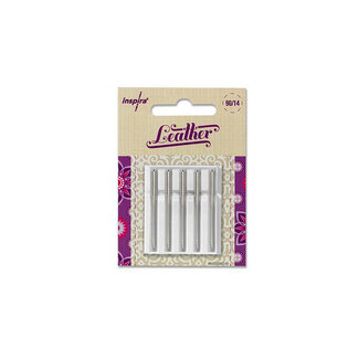 Inspira INSPIRA, LEATHER POINT #80/12 5PK