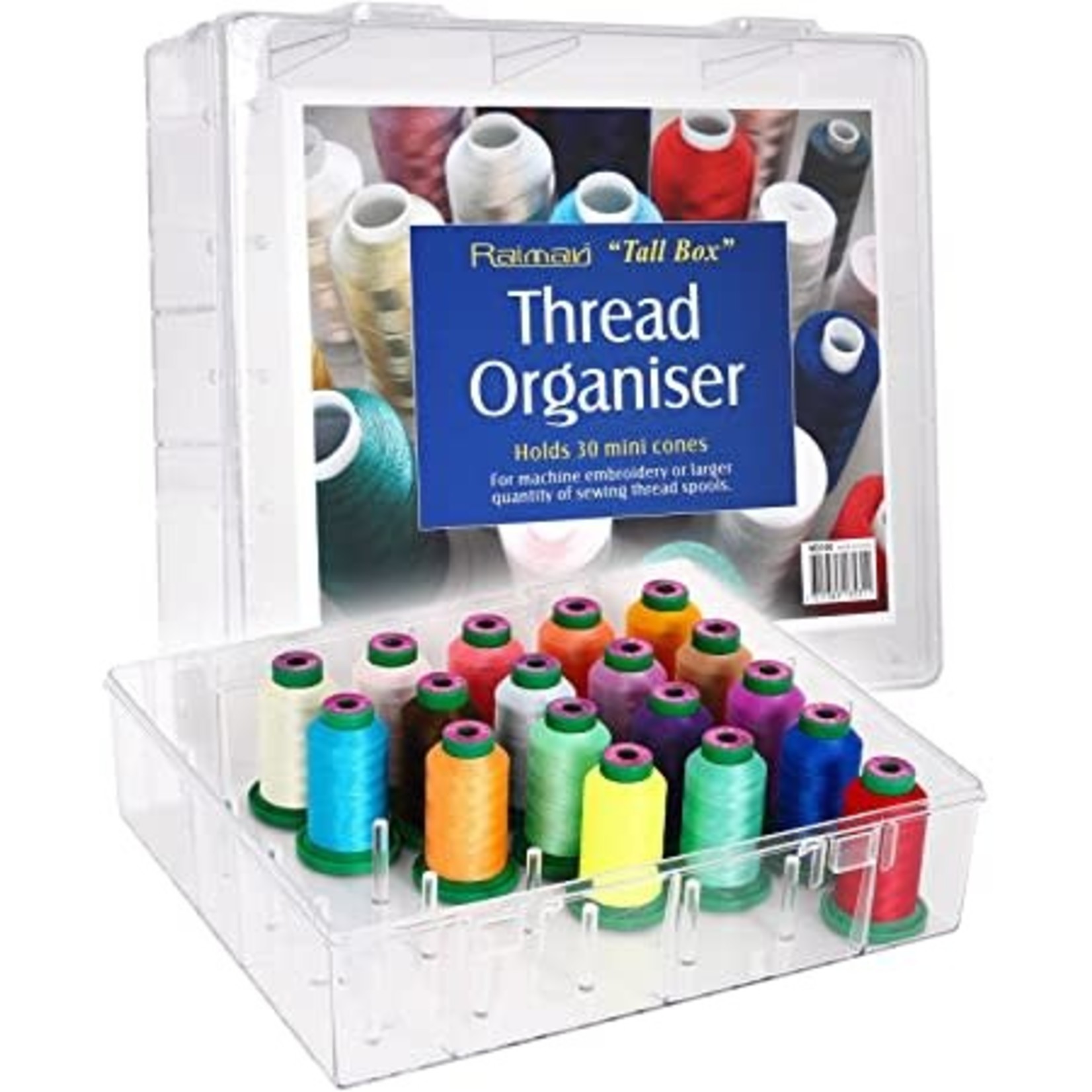 Hemline Machine Embroidery Thread Organizer (holds 30 spools)