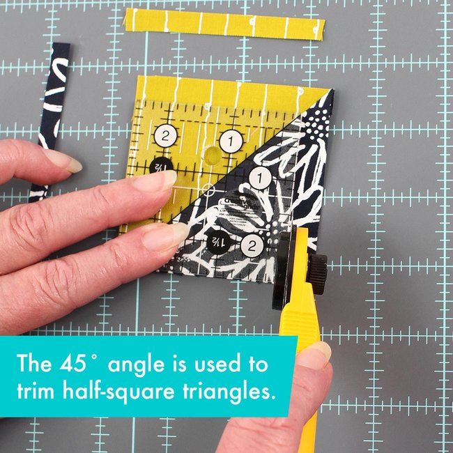 Creative Grids 2 1/2 x 2 1/2 Ruler CGR2