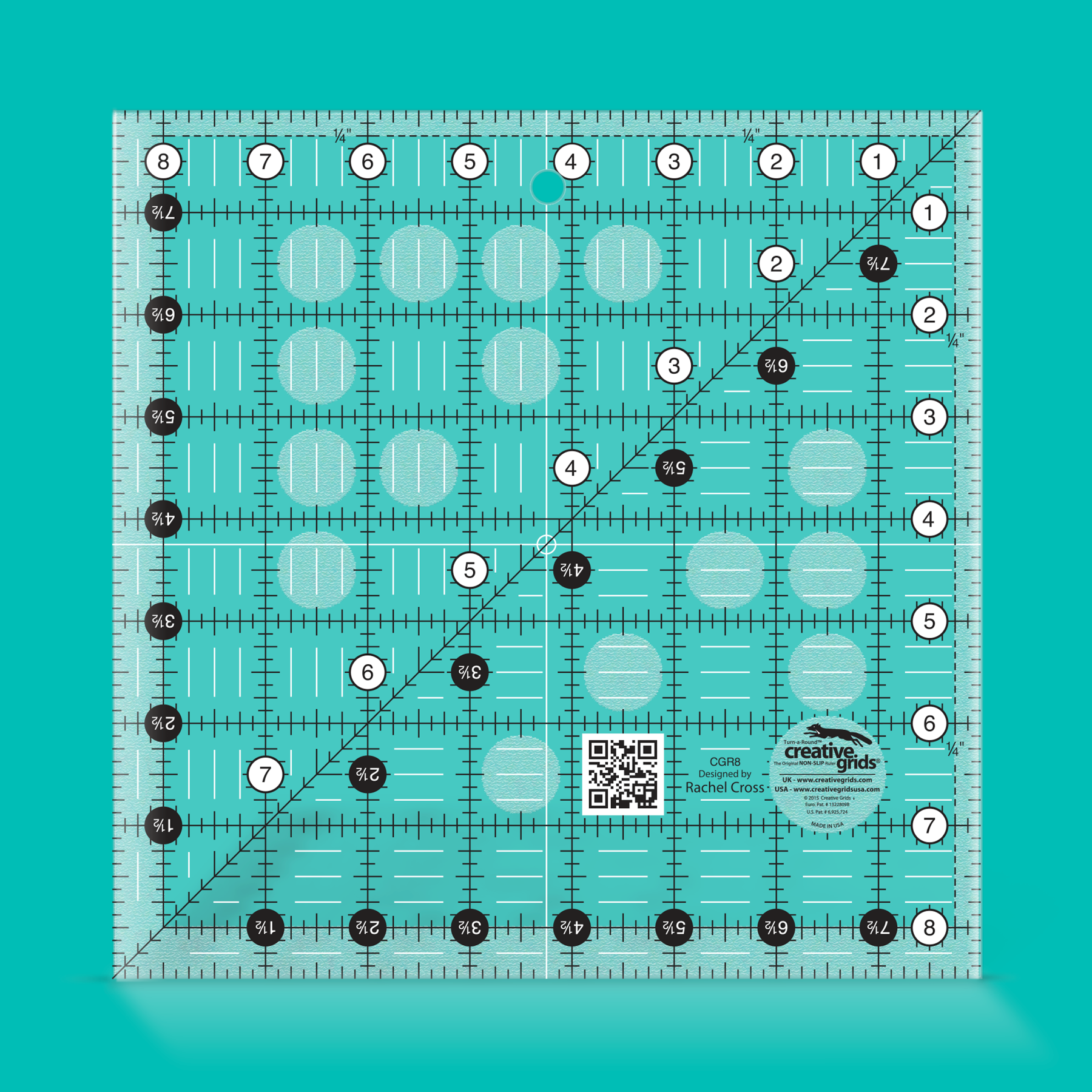 Creative Grids 8 1 2 X 8 1 2 Ruler Stitch By Stitch