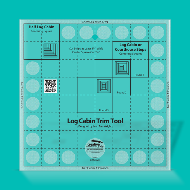 Creative Grids 8" Log Cabin Trim Tool CGRJAW1