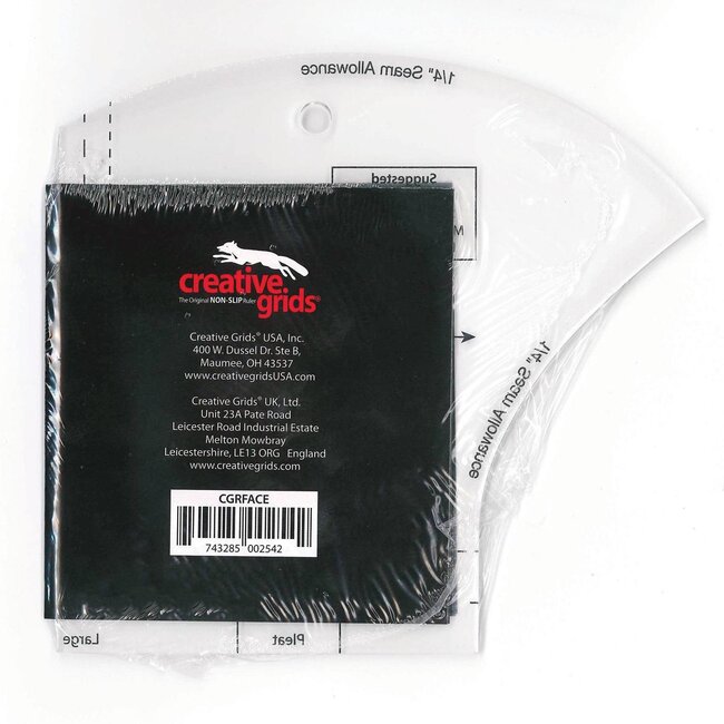 Creative Grids Face Mask Template 3 Sizes in 1 CGRFACE