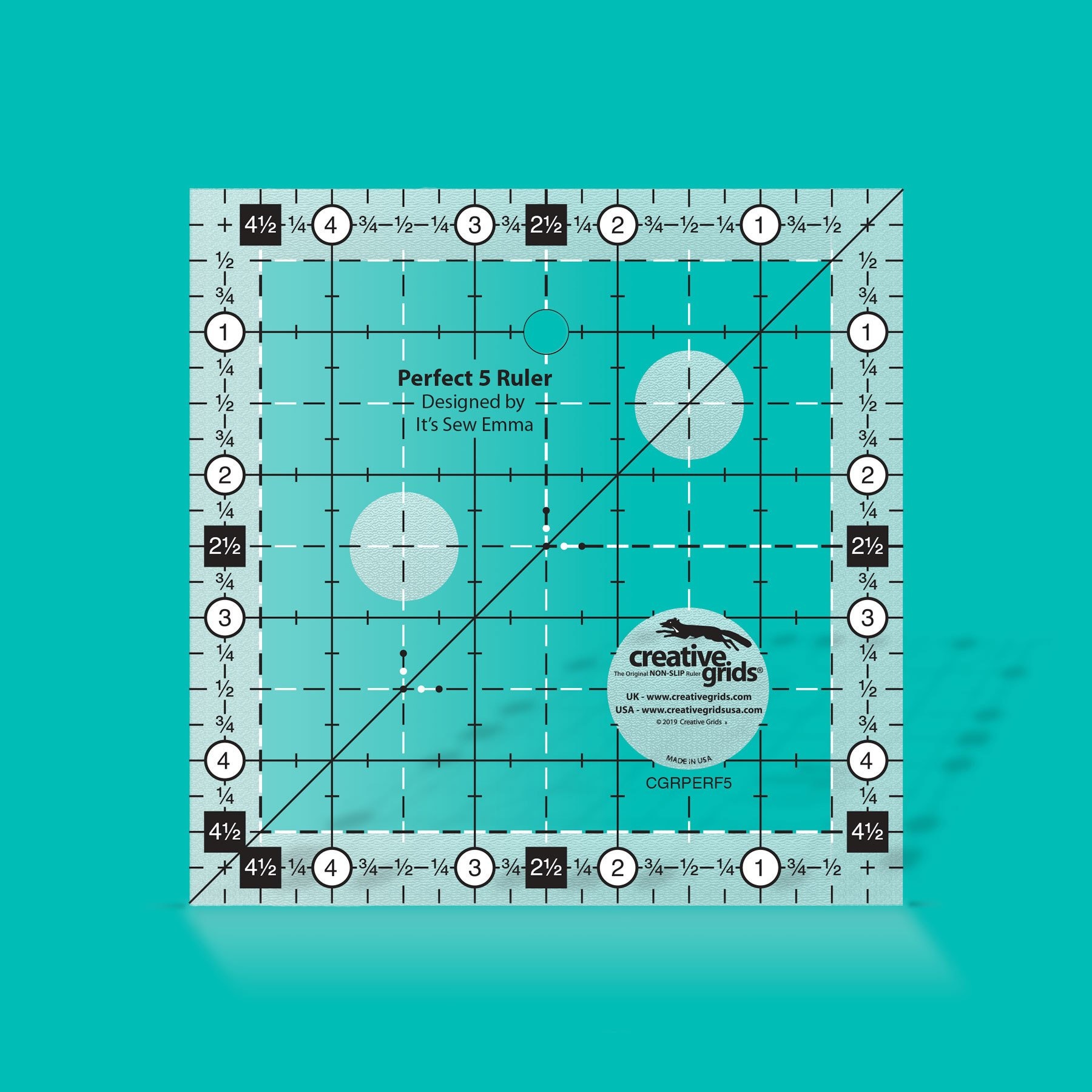 Creative Grids Alaska Ruler - CGRLBQ1