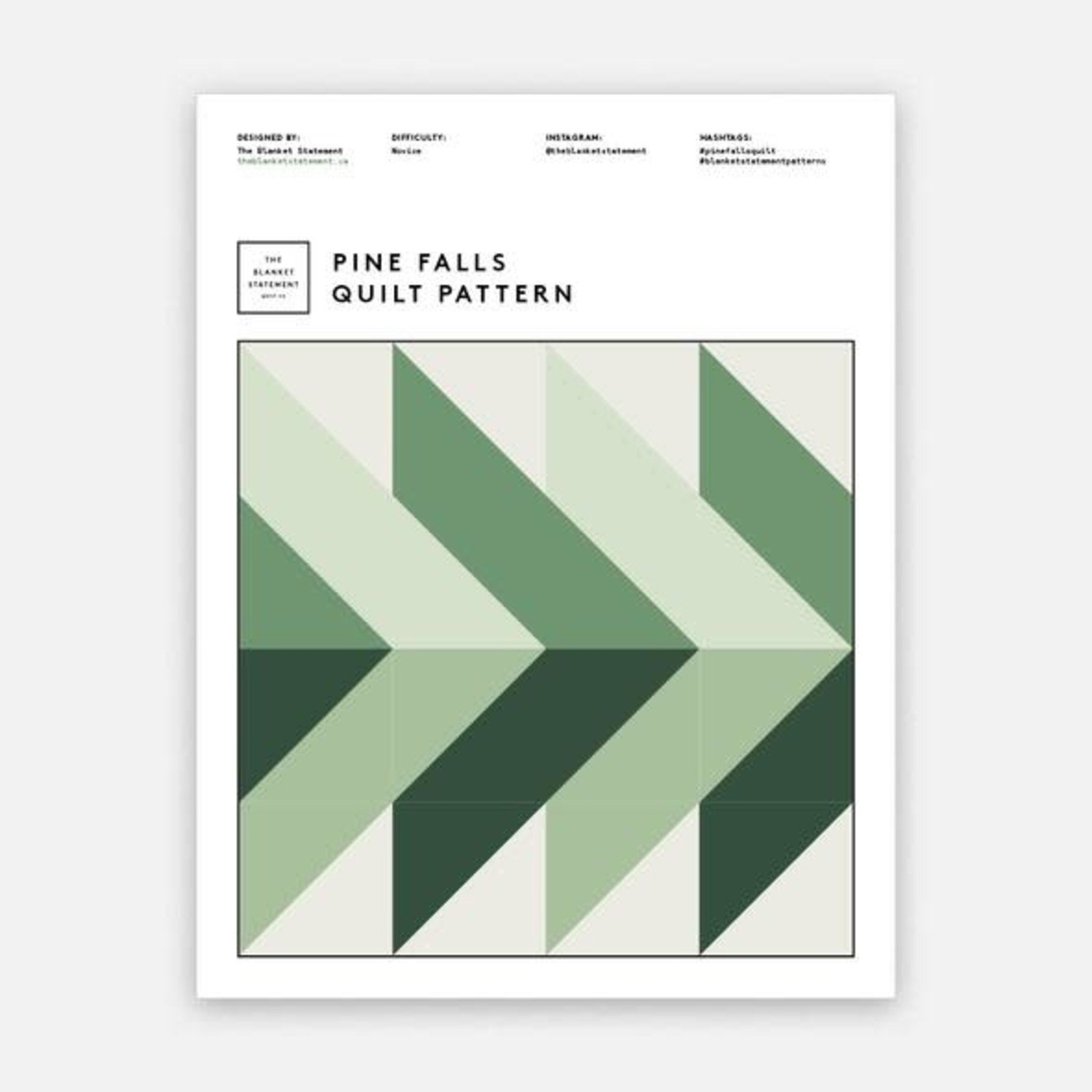 The Blanket Statement Pine Falls Pattern