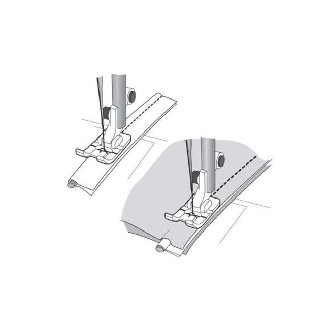 HV Clear Piping Foot (group 1-8)