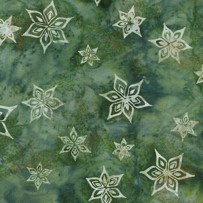 Bellingham Bay, Deco Snowflakes, Seaweed (612107636) $0.20 per cm or $20/m
