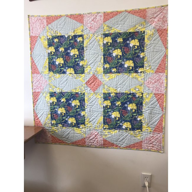 Taffy Quilt Kit, Throw Size - Binding & Backing Included