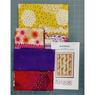 FreeSpirit March of the Elephants Quilt Kit (includes backing)