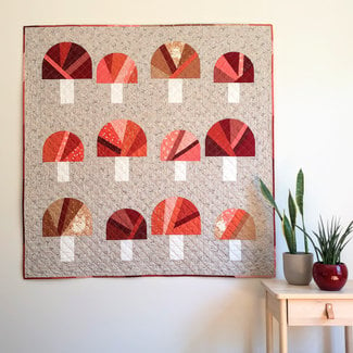 Apples & Beavers Fungi Friends Quilt Pattern