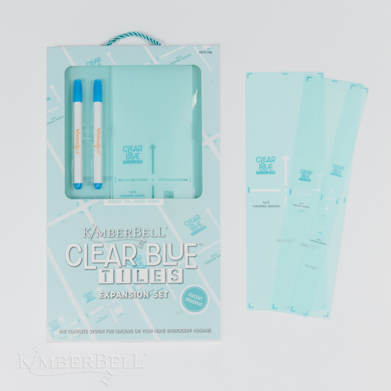 Kimberbell Designs Clear Blue Tiles: Expansion Set