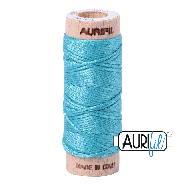AURIFIL 6 STRAND FLOSS 18YDS 5005 Bright Turquoise
