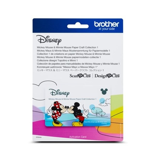 Disney Mickey and Minnie Mouse Pattern Collection 1 for ScanNCut