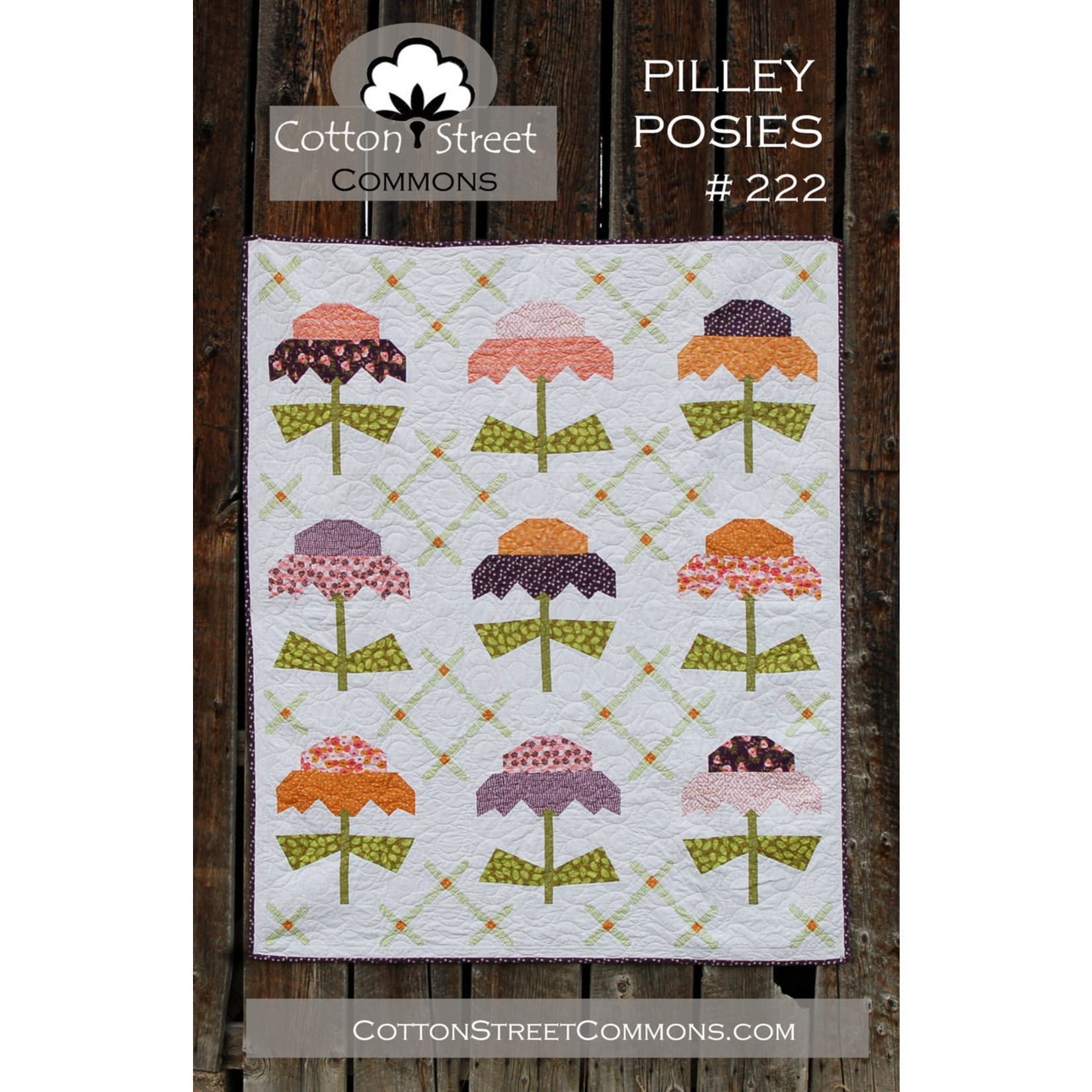 Cotton Street Commons Pilley Posies Pattern