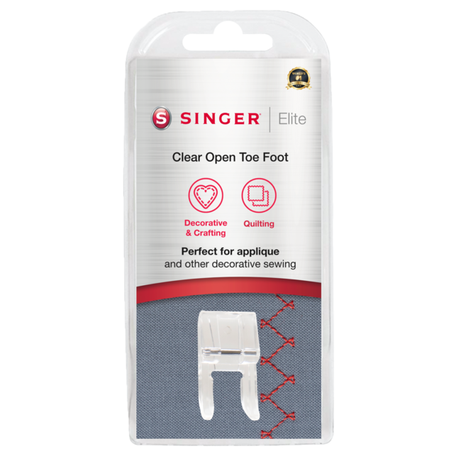 Singer Elite Clear Open Toe Foot