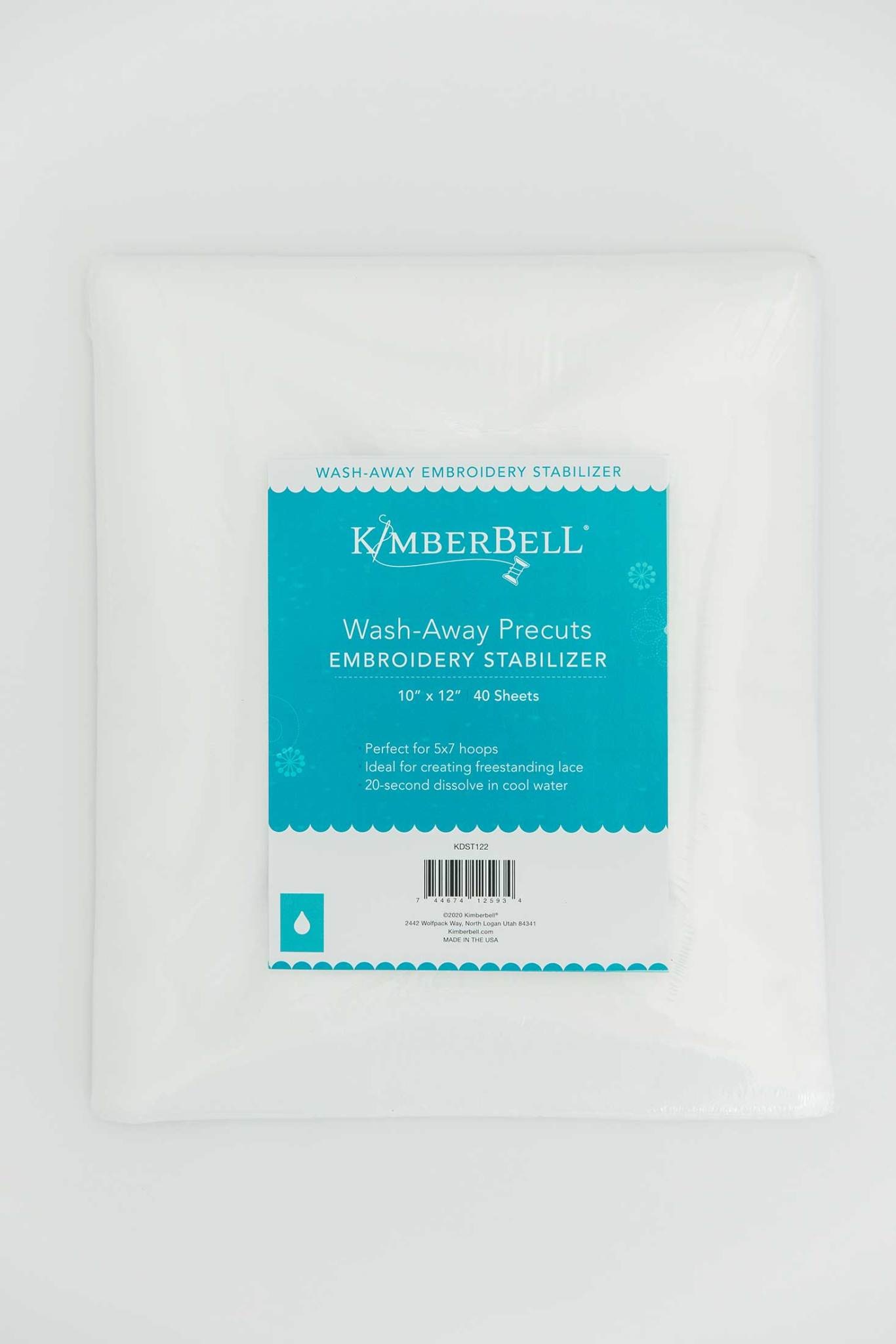 All You Need to Know About Kimberbell Tear-Away Stabilizer for Machine  Embroidery