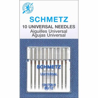 Schmetz - Universal Needles 80/12 - 5 per pkg.