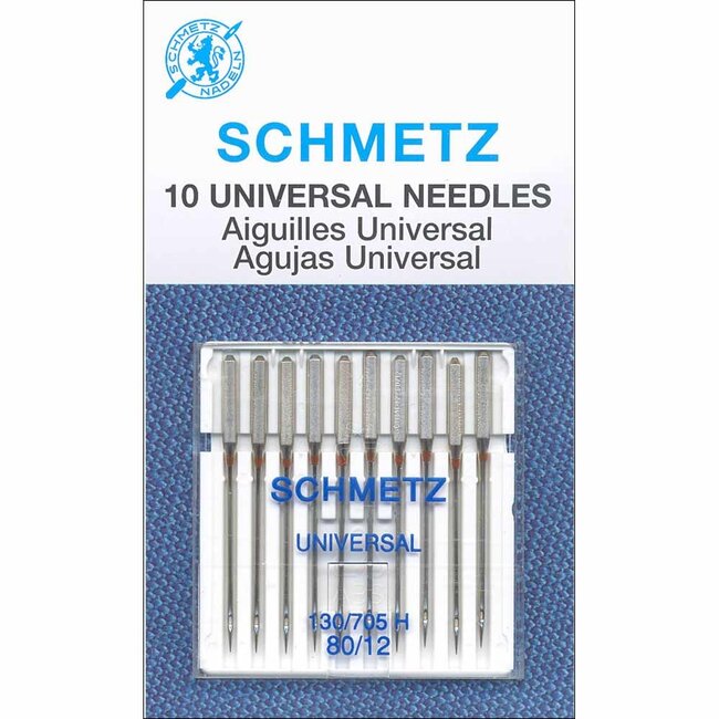 Machine Needles - Schmetz Universal Size 80/12 – Merrily We Quilt Along