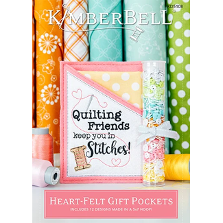 Kimberbell Designs Heart-Felt Gift Pockets