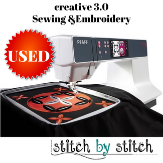 PFAFF Previously Owned Pfaff creative™ 3.0 sewing and embroidery machine