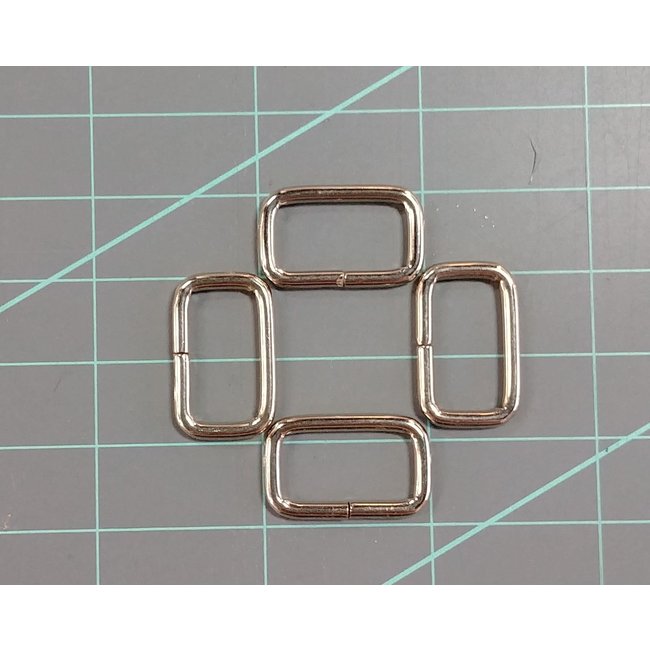 1" Rectangle Ring 4pk