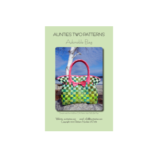 Aunties Two Patterns ADORABLE BAG