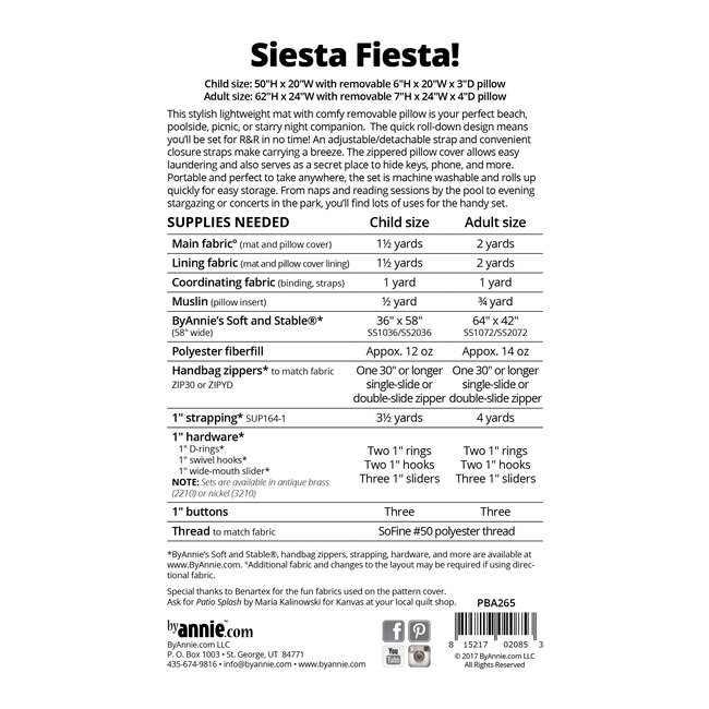 Siesta Fiesta Pattern