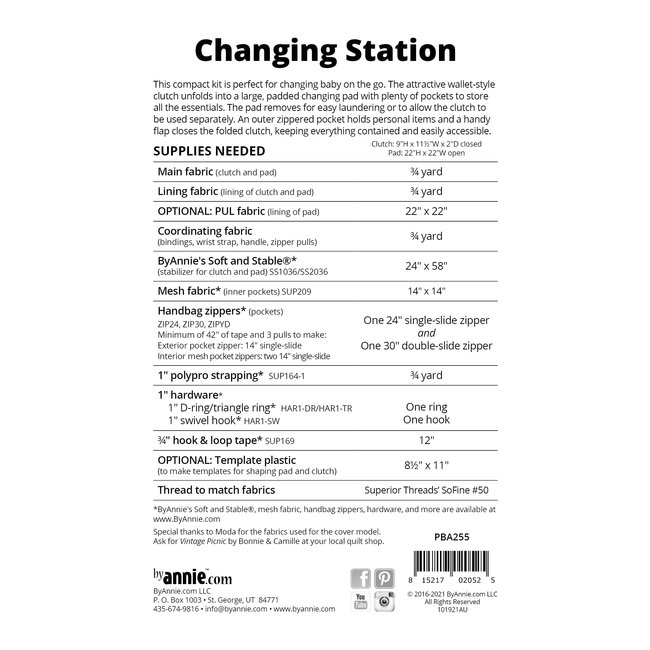 Changing Station Stitch by Stitch
