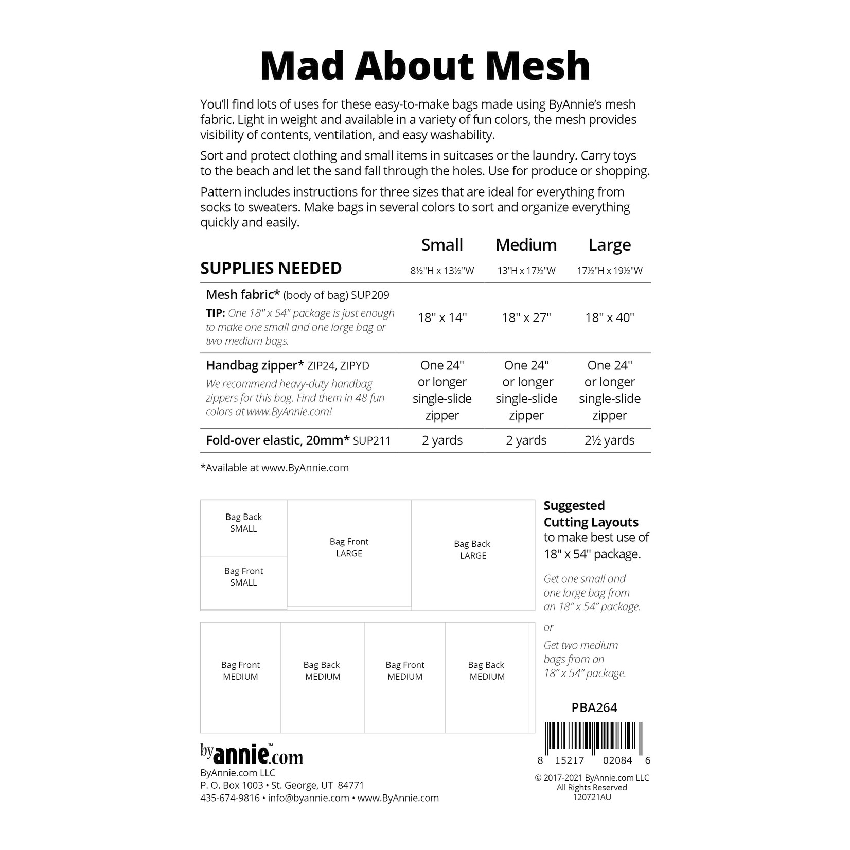By Annie Mad About Mesh