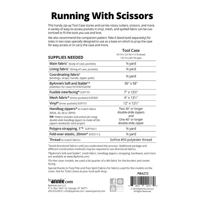 Running With Scissors Pattern