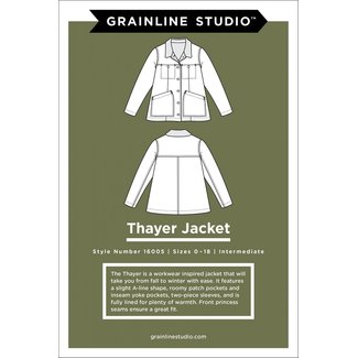 Grainline Studio THAYER JACKET PATTERN SIZES 0-18