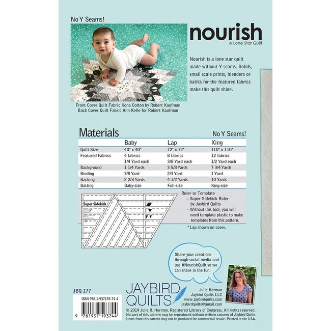 NOURISH: A LONE STAR QUILT PATTERN
