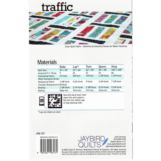 Traffic Quilt Pattern